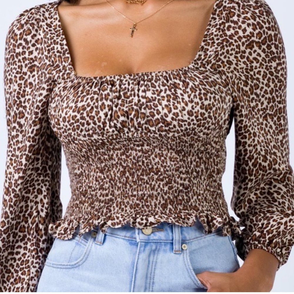 Princess Polly Cheetah Print Long Sleeve